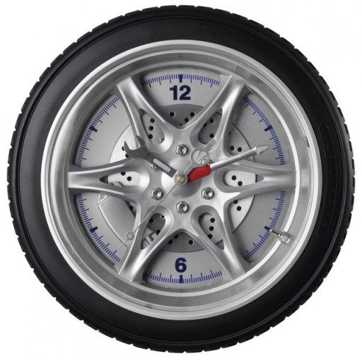 Ідеальний настінний годинник чорний 26,5см