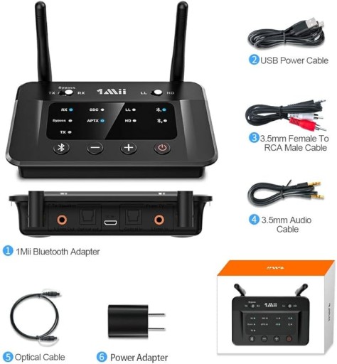 Adapter transmiter Bluetooth 1Mii B03