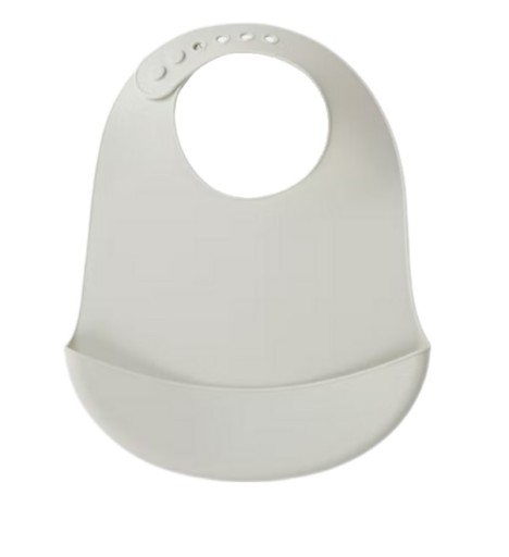 Нагрудник FSC силікон Відтінки сірий і срібний 1 шт.