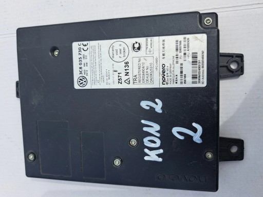 VOLKSWAGEN SKODA Bedienteil modul BLUETOOTH 3C8035730C