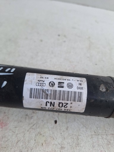 SEAT LEON III 12-17 demi axe droit 1.6 TDI CLH 1K0407272QN