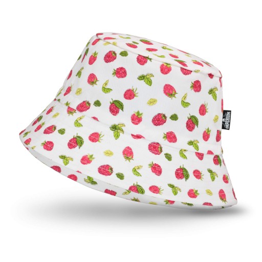 Kapelusz dla dziewczynki biały Bucket Hat XL