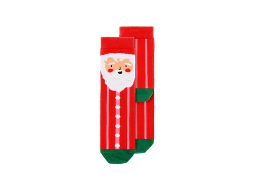 Ponožky vianočný darček Mikuláš veľkosť 27-30