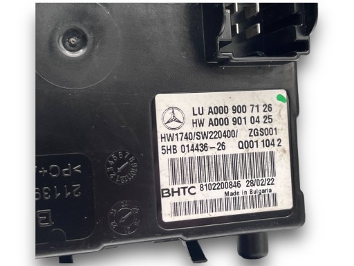 MERCEDES W205 Module Climatisateur air conditionné 0009007126 @M