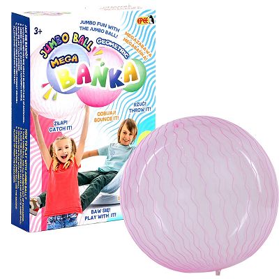 Mega bublina Jumbo Ball ružová