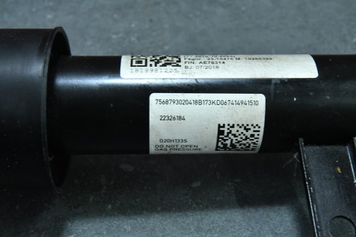 shock absorber right left rear part rear BMW 3 G20 51624km 6879302 m-packet