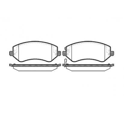 2807.02 - ТОРМОЗНЫЕ КОЛОДКИ CHRYSLER VOYAGER / DODGE