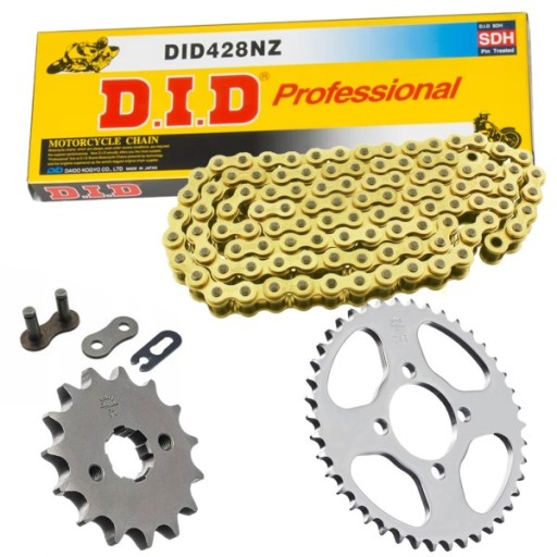 ZNW0000240.000512.PLCO - ДИДАН. Цепной привод HONDA CBR 125 R 04-10R.