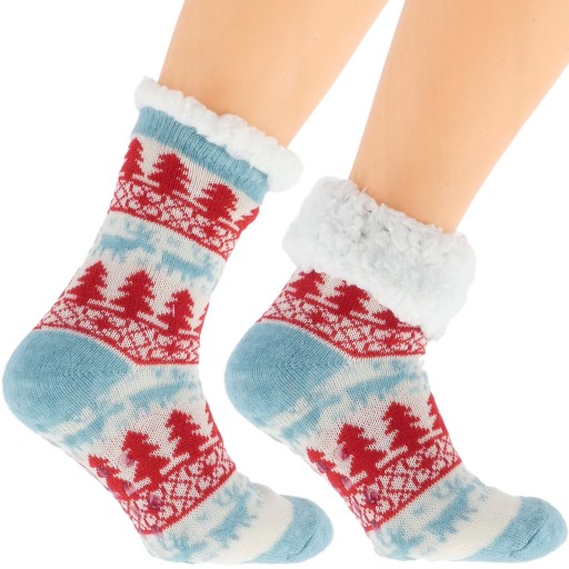 Elegantné Ponožky Dámske na zimu Nórske Hrubé 36-41