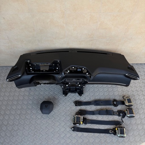 dashboard complete airbag console tension belts cockpit PEUGEOT 208 II 2024 ROK