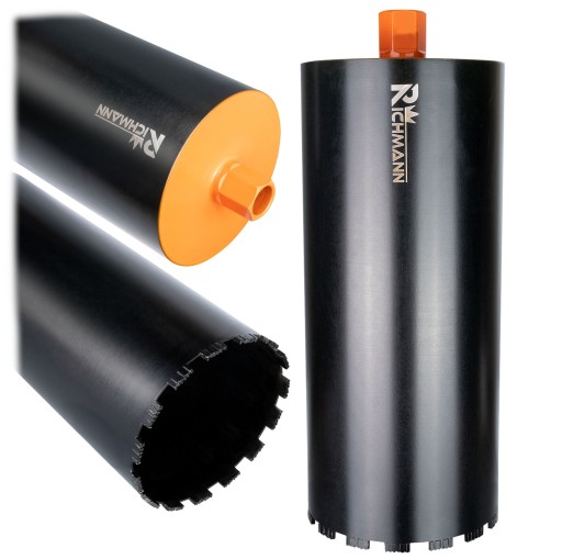 АЛМАЗНАЯ КОРОНКА ДЛЯ БУРОВОЙ УСТАНОВКИ 142х450 ММ