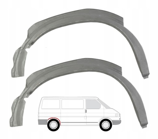 HPSSG0513055 - РЕМОНТ ЗАДНИХ КОЛЕСНЫХ АРОК VW TRANSPORTER T4 L+R