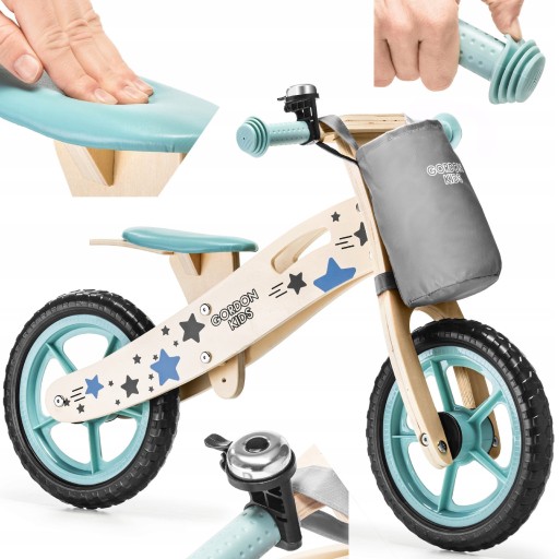ДЕРЕВ'ЯНА СУМКА GORDON BALANCE BIKE 12'