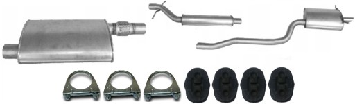 CHRYSLER PACIFICA 3.5 V6 2004-2006 глушитель в сборе