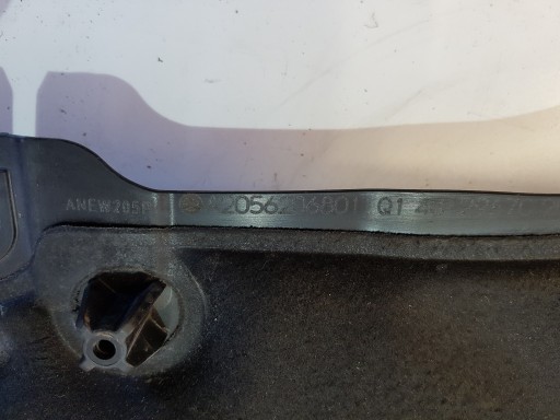 MERCEDES W205 COUPE soundproofing cover under the window
