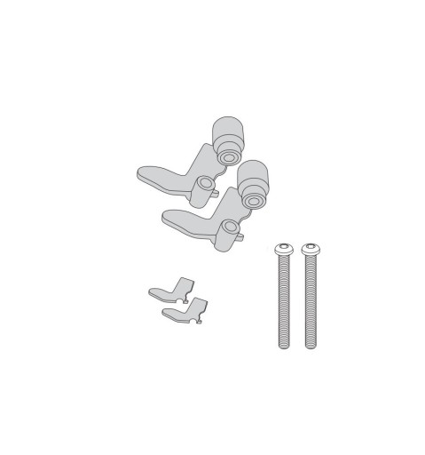 MB монтажний комплект Givi 4123kit