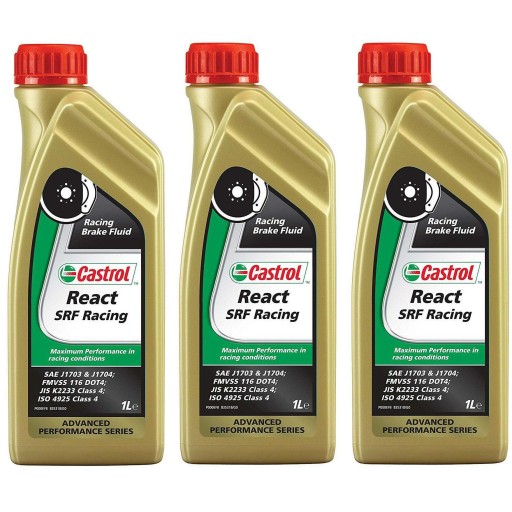 CASTROL REACT SRF RACING 3L SPORT BRAKE FLUID