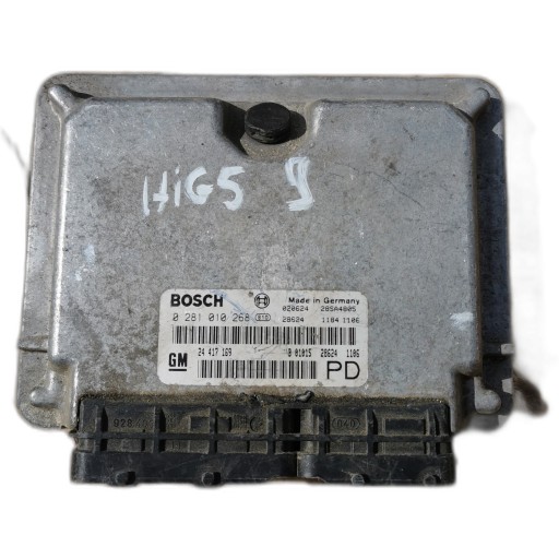 ZAFIRA OPEL module control unit of the engine 0281010268 28SA4805 11841106 24417169