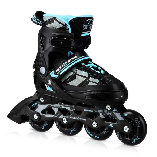 Дитячі ковзани 35-38 гумові регульовані ABEC7