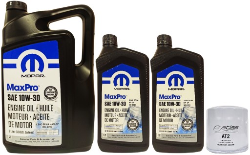 MOPAR 10W30 7л + МАСЛЯНЫЙ ФИЛЬТР X4651 (MO-899/PH2)