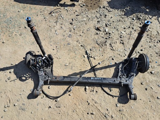 Задняя подвеска kia picanto iii с осевой балкой