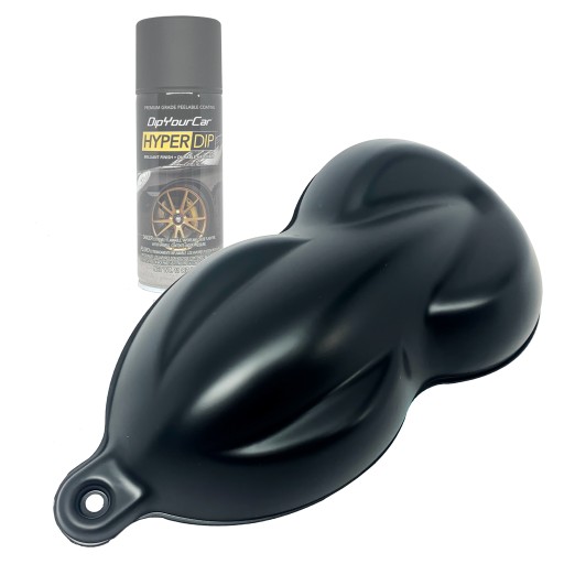 HyperDip Shadow Black 400ml покращений Plasti Dip