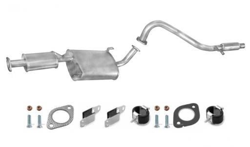 FORD MAVERICK 2.7 TD ГЛУШНИКИ СЕРЕДНІЙ КІНЕЦЬ