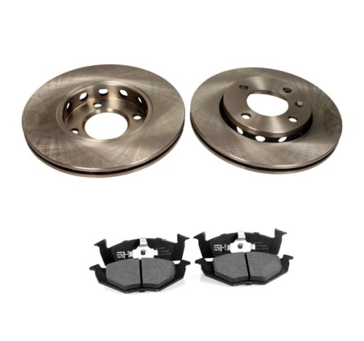 19-0763 - Диски колодки спереду SEAT Arosa VW Lupo POLO