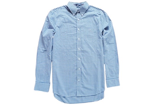 GANT The Poplin Gingham KOSZULA LOGO M