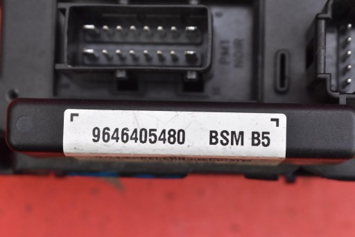 compartment module BSM 9646405480 PEUGEOT 307 2.0 16V 136 KM 01-05
