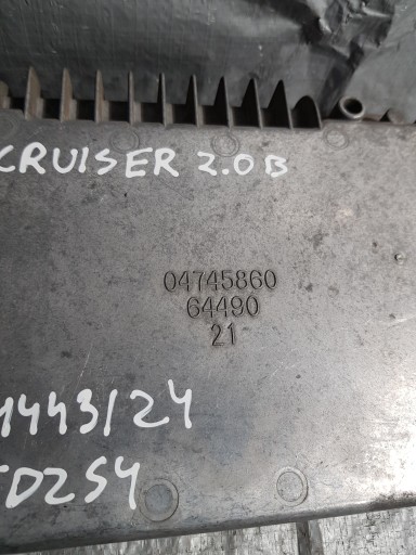 computer Motore CHRYSLER PT CRUISER 2.0B 04745860