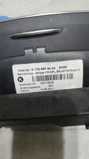 Mercedes-Benz A W176 2017 ashtray