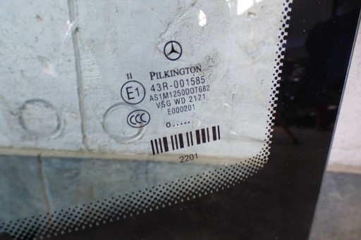 window iron original 2010 ROK Mercedes B-Klasa W245
