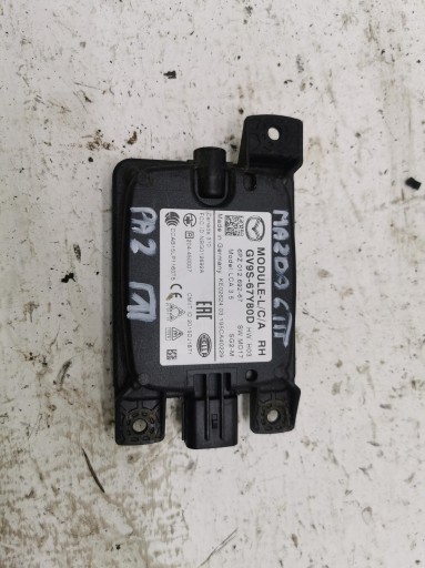 RADAR sensor right MAZDA 6 III LIFT GV9S-67Y80D