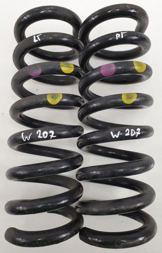 Пружины пружины задние mercedes w207 3.0 cdi пара