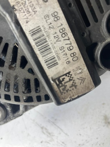 alternator PEUGEOT 308 T9 1.2 THP 9818677980