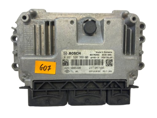 Модуль компьютерного контроллера двигателя 0261s20369 a2819006406 g07