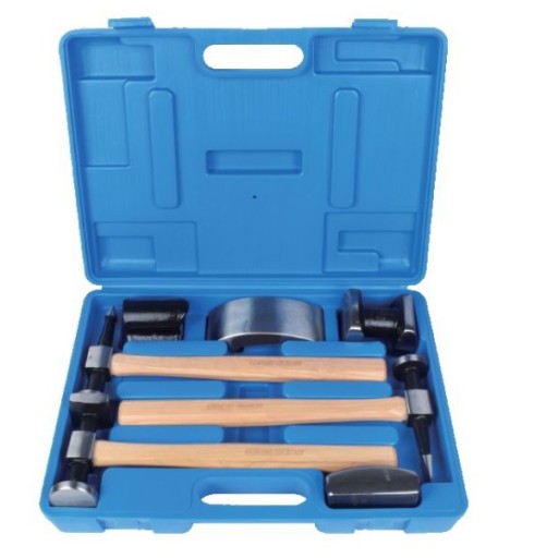 НАБОР ИНСТРУМЕНТОВ ИЗ ЛИСТОВОГО МЕТАЛЛА 7 ЭЛЕМЕНТОВ QUATROS