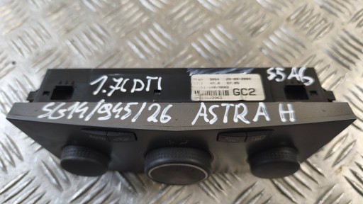 PANEL air conditioning devices OPEL ASTRA H 2005r 13122963