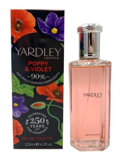 yardley poppy & violet woda toaletowa null null   