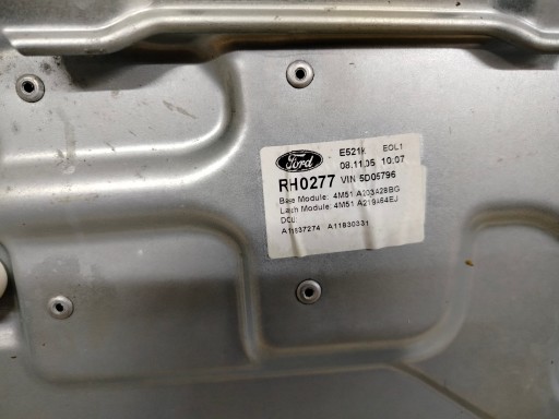 mechanism lift right left front FOCUS MK2 4M51A203A28BG 4M51A203A29BG