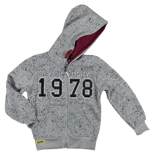 Толстовка дитяча 104 р. довгий рукав сіра