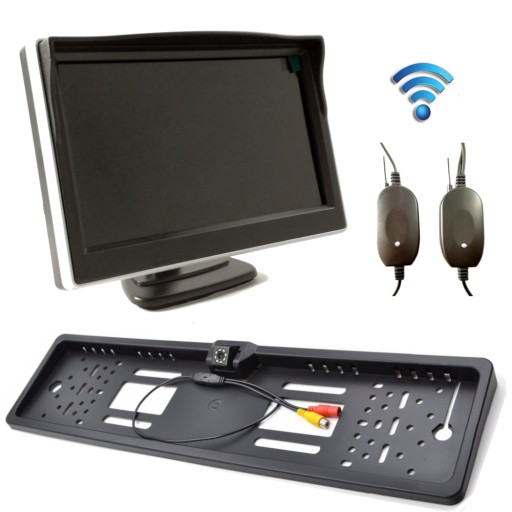 Монитор беспроводная камера заднего вида в кадре 8 LED