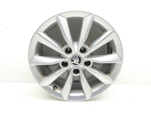 4X discs wheels disc R16 5X112 6.5J ET 46 SKODA OCTAVIA III 5E0601025B