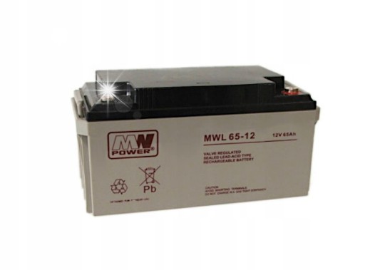 Mw потужність mwl 65-12 батарея