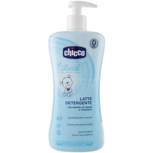 CHICCO ОЧИЩАЮЧЕ МОЛОЧКО 2в1 ДЛЯ ДІТЕЙ 500 МЛ