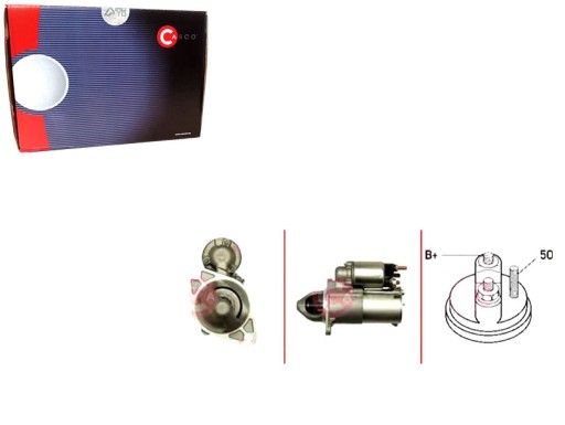CASCST60130AS(iMOTO) - Стартер каско 12в 1,1квт + комплект водителя №37