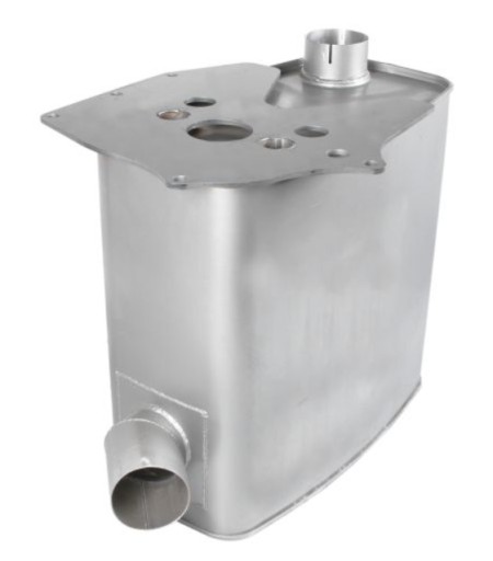 21653 - Глушитель MAN TGA вертикальный выхлоп E3