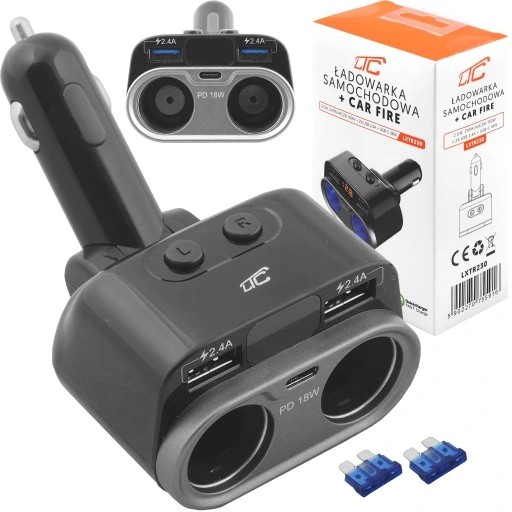 РАЗДЕЛИТЕЛЬ ЗАЖИГАЛ РАЗДЕЛИТЕЛЬ 2 2 USB 2.4A