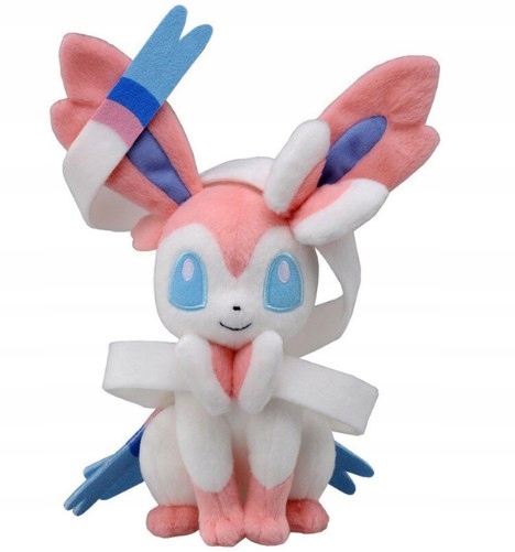 ПЛЮШЕВА ІГРАШКА ПОКЕМОН ІВІ ПІКАЧУ СІЛЬВЕОН 35 СМ